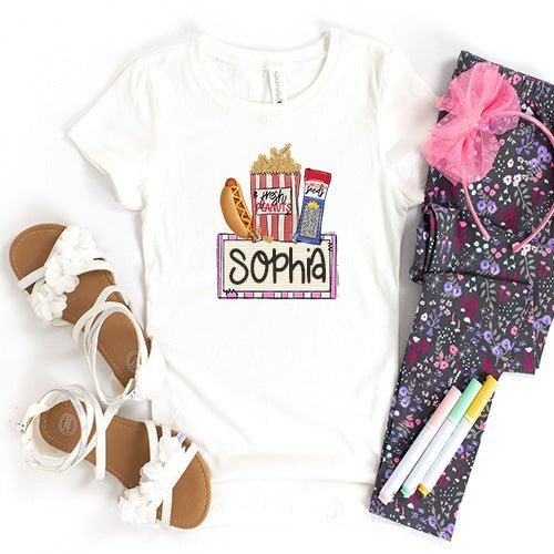 Personalized Concession Snacks - Petite & Sassy Designs
