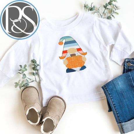 Applique Fall Gnome Shirt - Petite & Sassy Designs