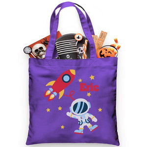 Space astronaut Trick or Treat Bag - Petite & Sassy Designs