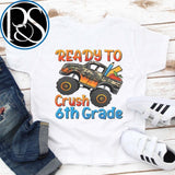 Back to School Monster Truck Shirts - Petite & Sassy Designs