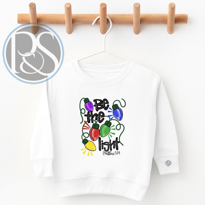 Be the Light Sweatshirt - Petite & Sassy Designs