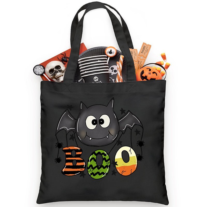 BOO Bat Trick or Treat Bag - Petite & Sassy Designs