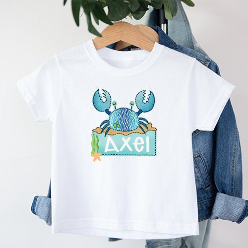 Sweet Crab Personalized T-shirt - Petite & Sassy Designs