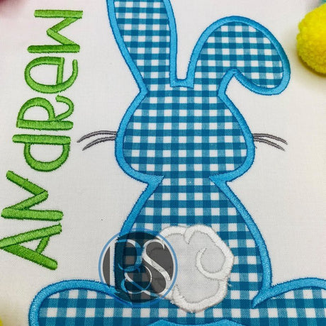Boys Applique Easter Bunny Shirt - Petite & Sassy Designs