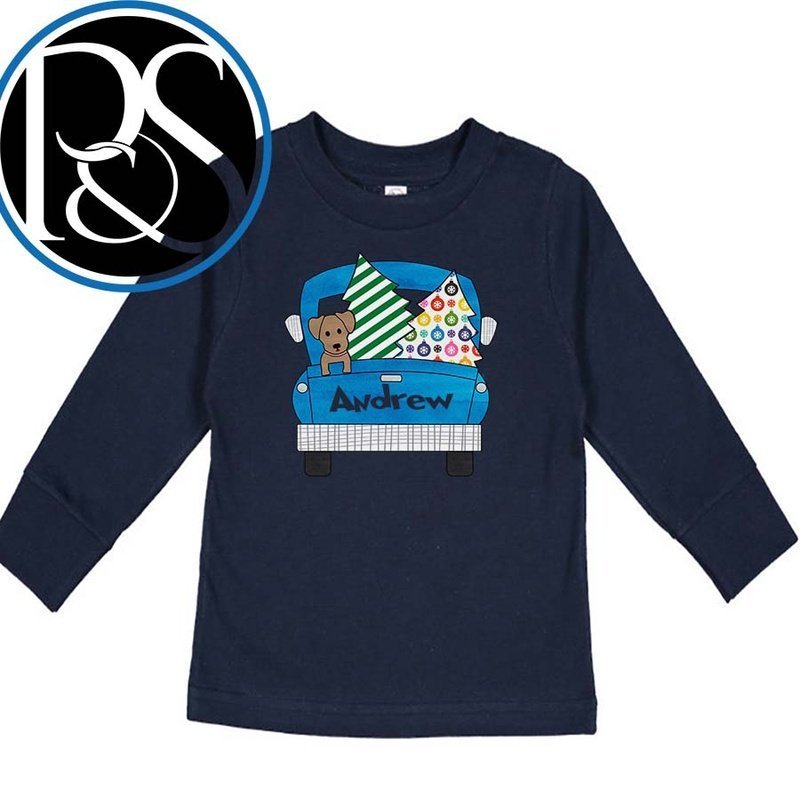 
                  
                    Country Christmas Truck Long Sleeve Top - Petite & Sassy Designs
                  
                