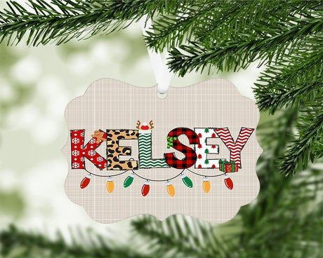 Custom Christmas Ornament - Petite & Sassy Designs