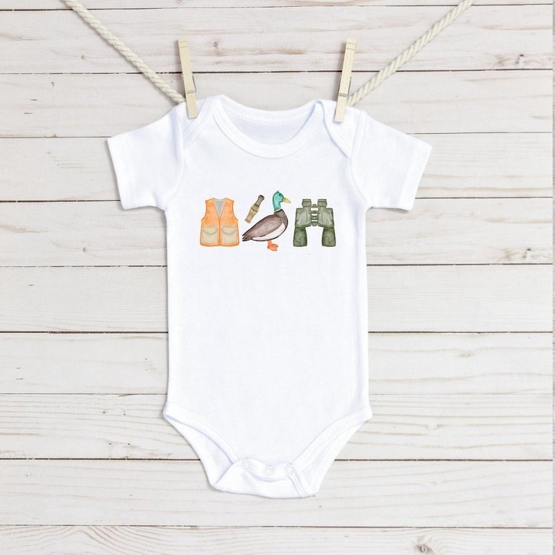 Duck Hunting Trio Infant Bodysuit - Petite & Sassy Designs