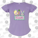 Easter Trio Flutter Sleeve T-shirt - Petite & Sassy Designs