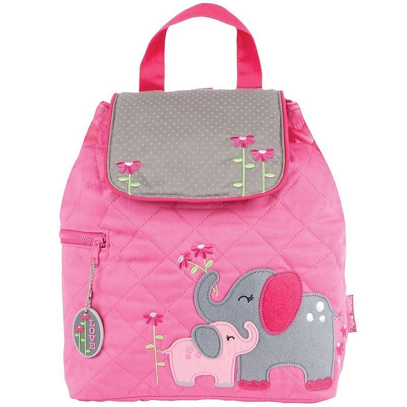 Elephant Applique Backpack - Petite & Sassy Designs