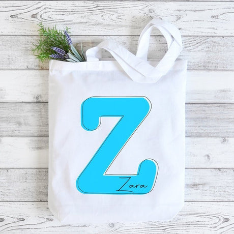 Everyday Tote Personalized with Initial and Name - Petite & Sassy Designs