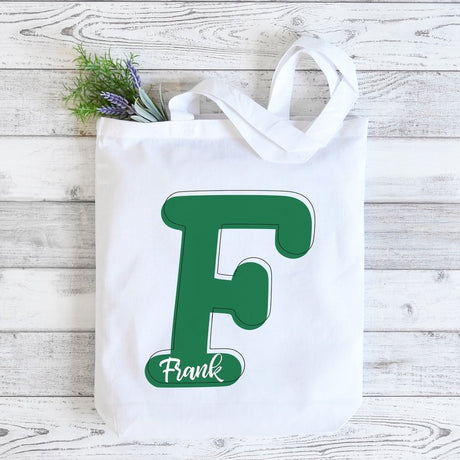 Everyday Tote Personalized with Initial and Name - Petite & Sassy Designs