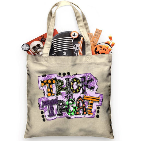 Fancy Trick or Treat Bag - Petite & Sassy Designs