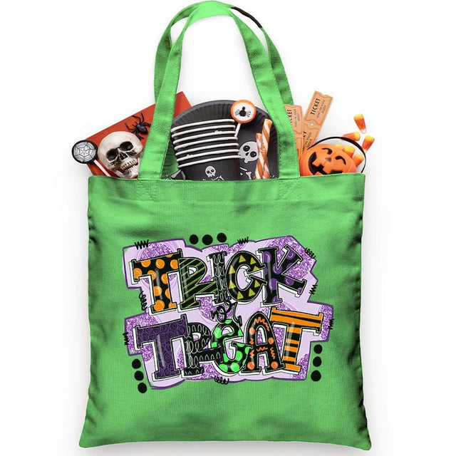 Fancy Trick or Treat Bag - Petite & Sassy Designs