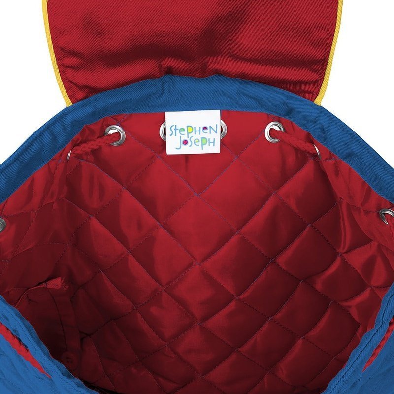 Firetruck Applique Toddler Backpack - Petite & Sassy Designs