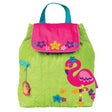 Flamingo Applique Backpack - Petite & Sassy Designs