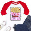 Fries Before Guys Raglan - Petite & Sassy Designs