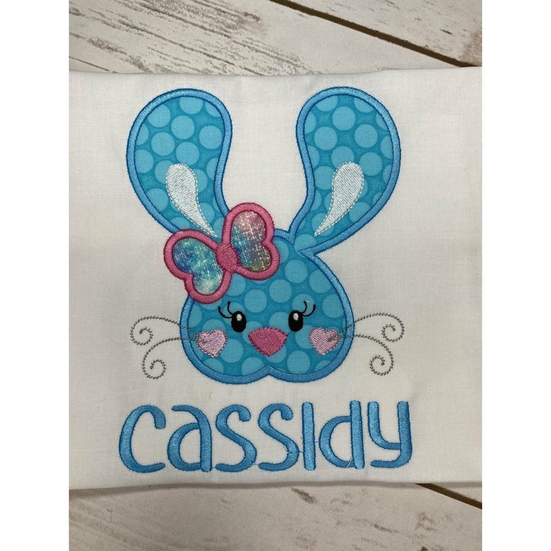 
                  
                    Girl Bunny Applique Shirt - Petite & Sassy Designs
                  
                