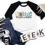 Gobble til you wobble Raglan - Petite & Sassy Designs