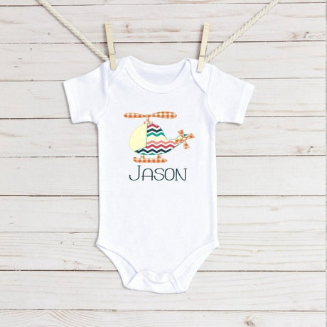 Helicopter Infant Onesie Bodysuit - Petite & Sassy Designs