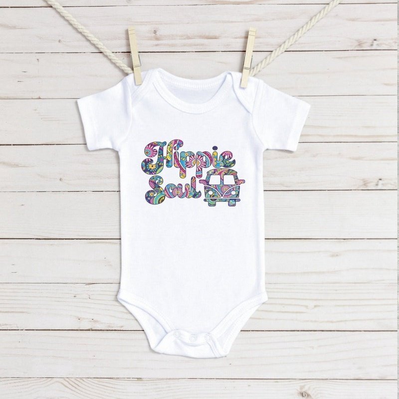 Hippie Soul Infant Onesie Bodysuit Petite Sassy Designs