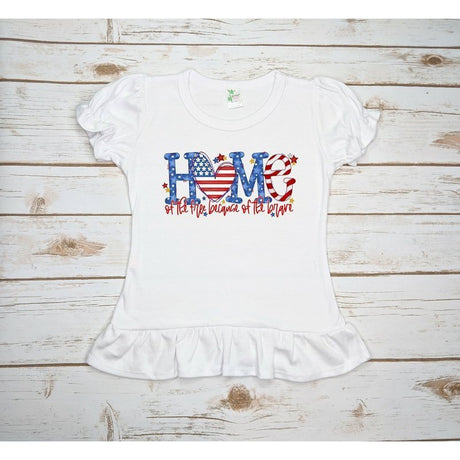 Home of the Free Shirt - Petite & Sassy Designs