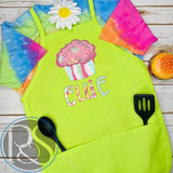 Kids Personalized Cupcake Apron - Petite & Sassy Designs