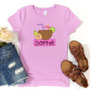 Personalized Summer Coconut Drink - Petite & Sassy Designs
