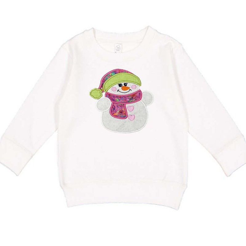 
                  
                    Little Snowman Girl Applique Sweatshirt - Petite & Sassy Designs
                  
                