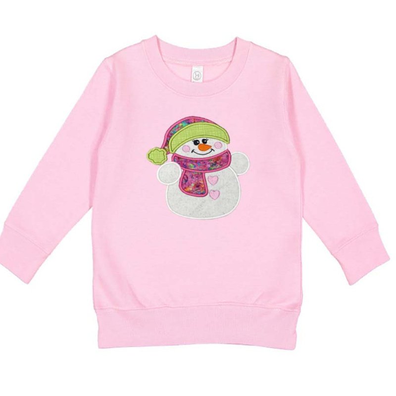 
                  
                    Little Snowman Girl Applique Sweatshirt - Petite & Sassy Designs
                  
                