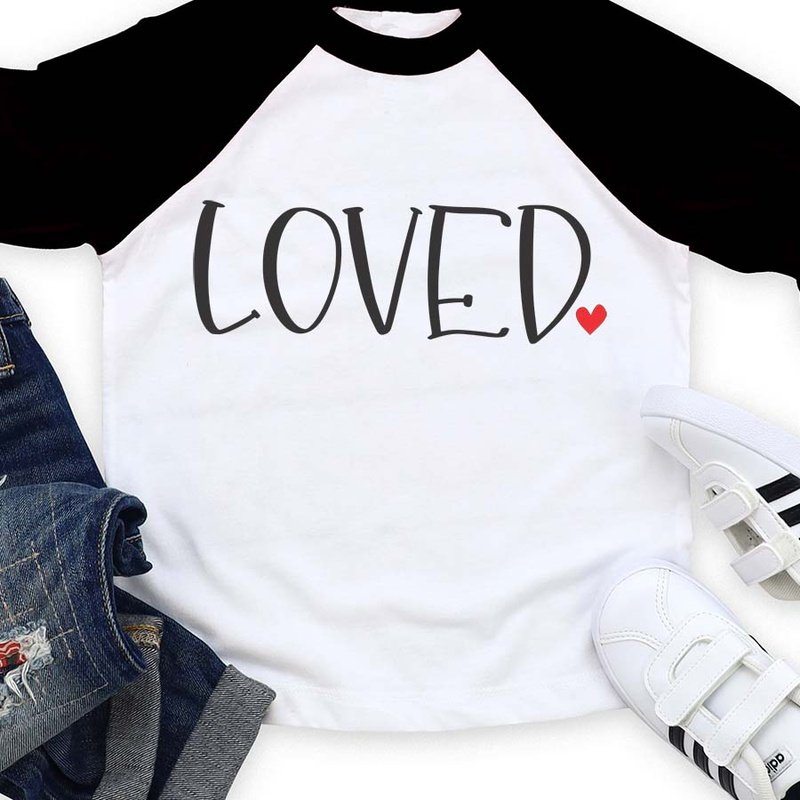 Loved Valentine Shirt - Style 1 - Petite & Sassy Designs