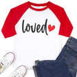 Loved Valentine Top- Style 4 - Petite & Sassy Designs