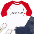 Loved Valentine Top- Style 5 - Petite & Sassy Designs