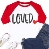 Loved Valentine Top- Style 6 - Petite & Sassy Designs