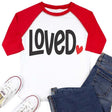 Loved Valentine Top- Style 8 - Petite & Sassy Designs