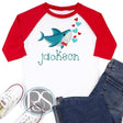 Lovey Shark Top - Petite & Sassy Designs