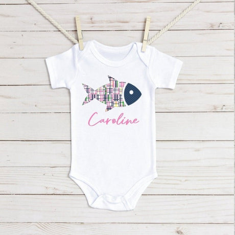 Madrid Plaid Infant Bodysuit - Petite & Sassy Designs