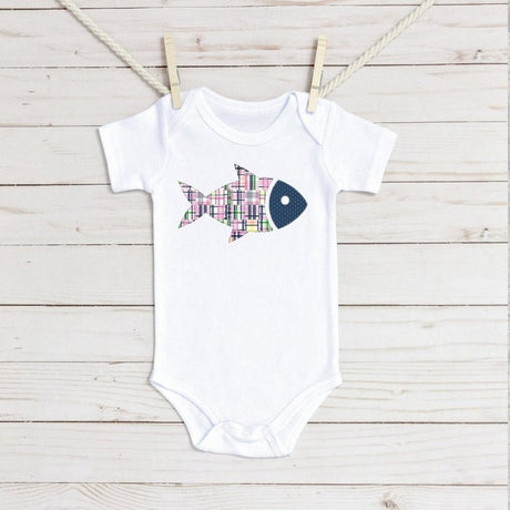 Madrid Plaid Infant Bodysuit - Petite & Sassy Designs