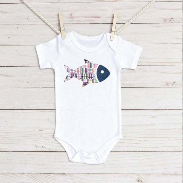 Madrid Plaid Infant Bodysuit - Petite & Sassy Designs