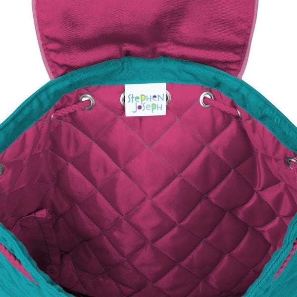 Mermaid Quilted Backpack - Petite & Sassy Designs