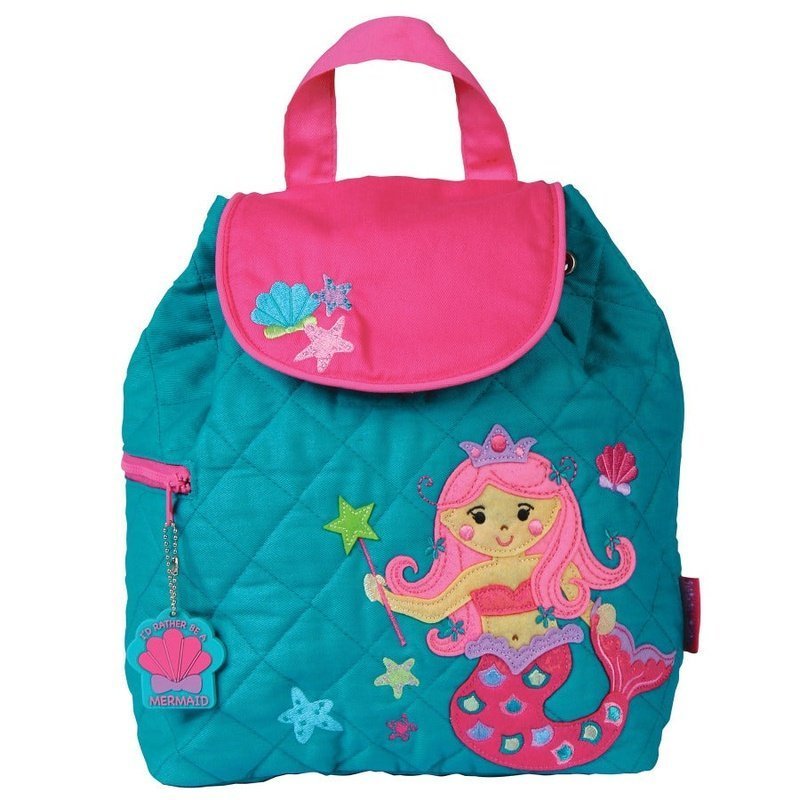 Mermaid Applique Backpack - Petite & Sassy Designs