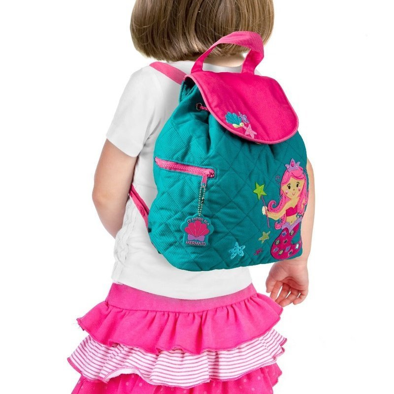 Mermaid Applique Backpack - Petite & Sassy Designs