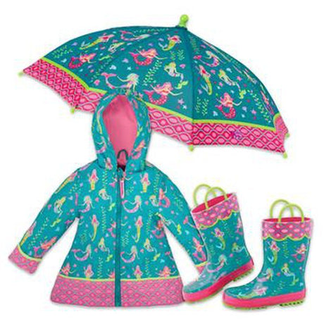 Mermaid Rain Gear Set - Petite & Sassy Designs
