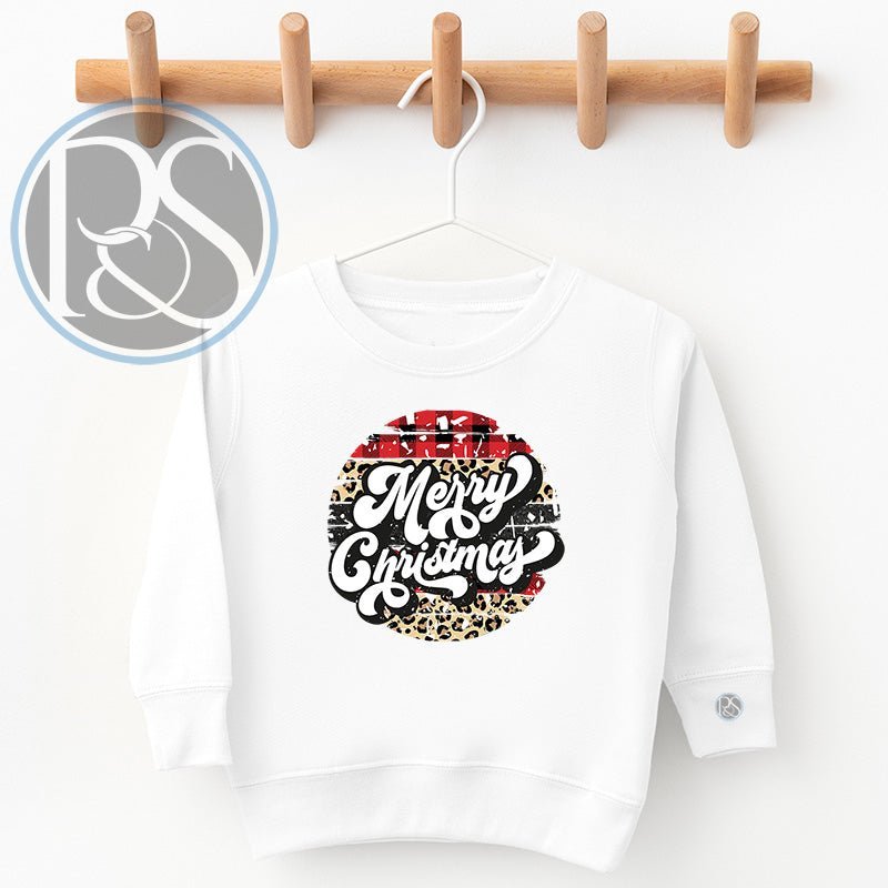Merry Christmas Sweatshirt - Petite & Sassy Designs
