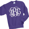 Monogrammed Kids Crewneck Sweatshirt - Petite & Sassy Designs