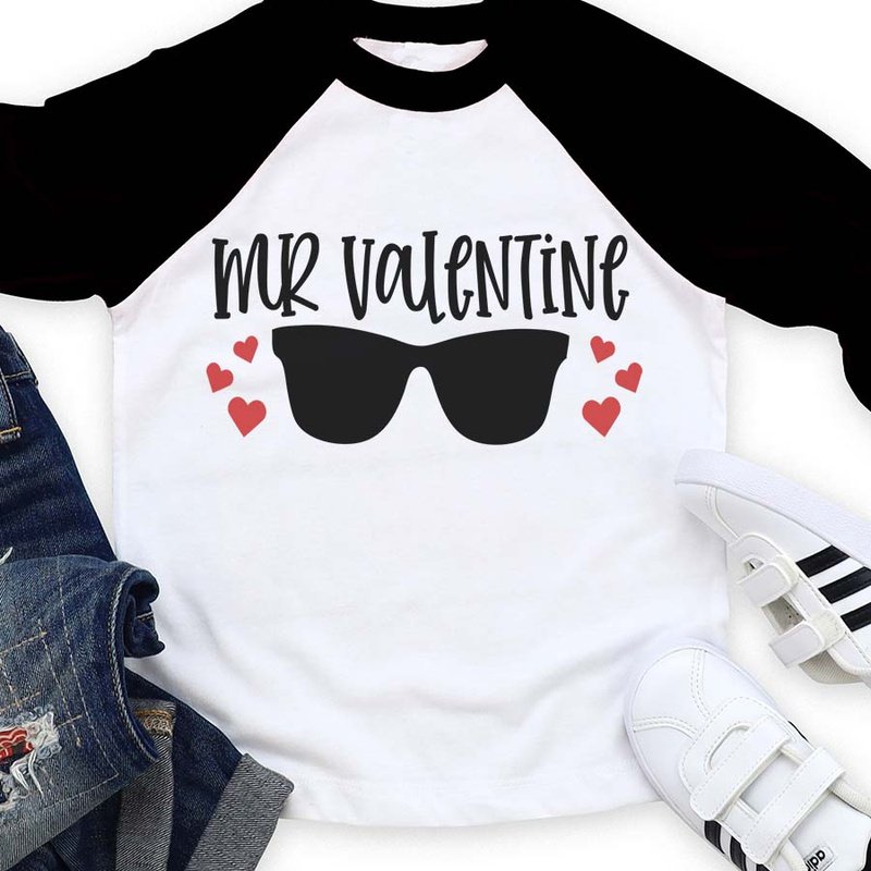 Mr. Valentine Raglan - Petite & Sassy Designs