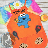 Personalized Cookie Lover Kids Apron - Petite & Sassy Designs