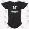 Personalized Easter Bunny Flutter Sleeve Bodysuit - Petite & Sassy Designs