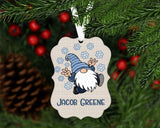 Personalized Gnome Ornament - Petite & Sassy Designs