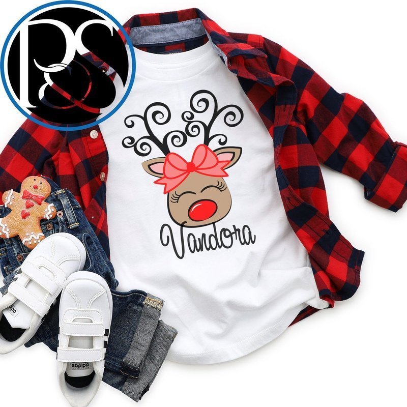
                  
                    Personalized Reindeer Swirl Antler Sweatshirt - Petite & Sassy Designs
                  
                