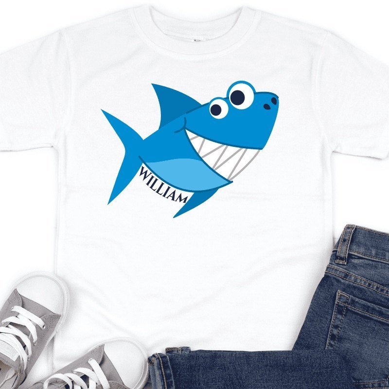 
                  
                    Personalized Shark Tee - Petite & Sassy Designs
                  
                